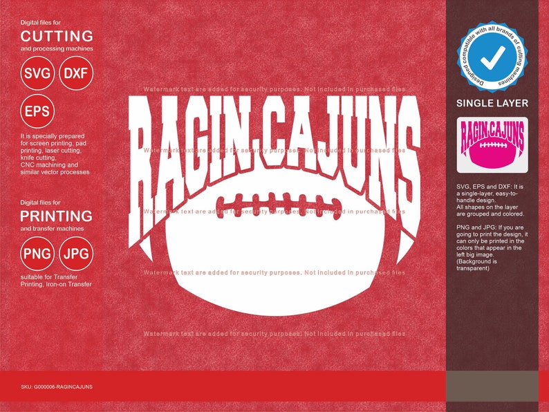 Ragin Cajuns Svg, Ragin Cajun 9 Football Svg Mascot Designs Pack, Ragin ...