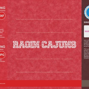 Ragin Cajuns Svg, Ragin Cajun 9 Football Svg Mascot Designs Pack, Ragin ...