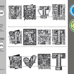Timberwolves Svg, Timberwolve 12 Typography  Svg Mascot Designs Pack, Timberwolves Typography Svg Cut Files Bundle