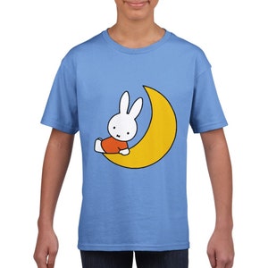 Miffy Moon Classic Kids Crewneck T-shirt