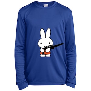 Armed & Dangerous Youth Long Sleeve Performance Tee