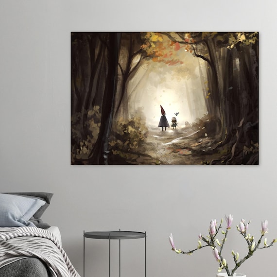 Over the Garden Wall Poster – Vintage Style Wall Art Print