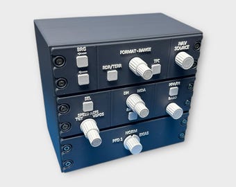 Bombardier CRJ 200 / 550 / 700 / 1000 Captain Side Panel - Flight Simulator - Home Cockpit Panels
