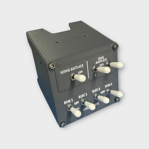 Module anti-glace et pompes hydrauliques pour Boeing 737 - Simulateur de vol - Panneaux de cockpit