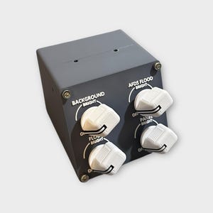 Boeing 737 Cockpit & Pedestal Lighting Control Module - Flygsimulator - Cockpitpaneler för hemmabruk