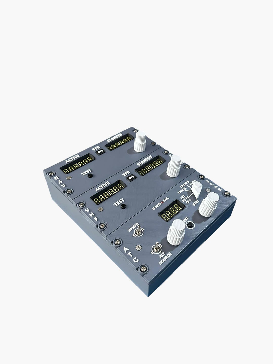 Boeing 737 NAV / COMM / TCAS Radio Panel - Flight Simulator - Home ...