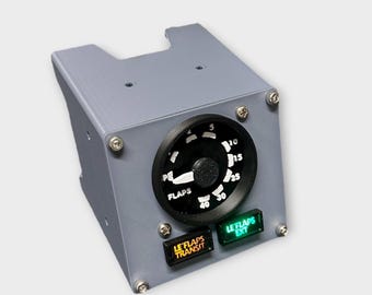 Boeing 737 Analogue Flaps Gauge - LED PRO - Flight Simulator - Home Cockpit Panels