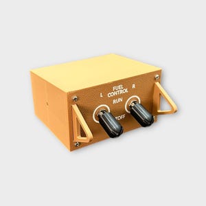 Boeing 777 Fuel Cut Off Switch Module (Lift Latch Style) - Flight Simulator - Home Cockpit Panels