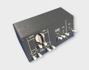 Boeing 737 APU, Taxi Lights & Fuel Panel Combo Module - Flight Simulator - Home Cockpit Panels