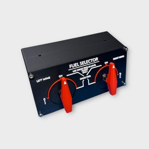 Panel de control de combustible de 3 posiciones para bimotor GA - Simulador de vuelo - Paneles de cabina