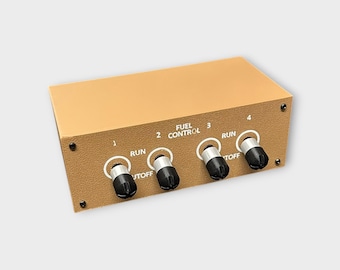 Boeing 747 Fuel Cut Off Switch Module - Flight Simulator - Home Cockpit Panels