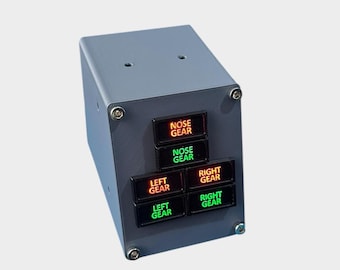 Boeing 737 Landing Gear Indicator Module - LED PRO - Flight Simulator - Home Cockpit Panels