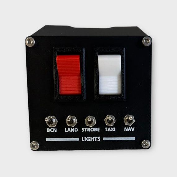 GA Switch Panel Module - Flight Simulator - Home Cockpit