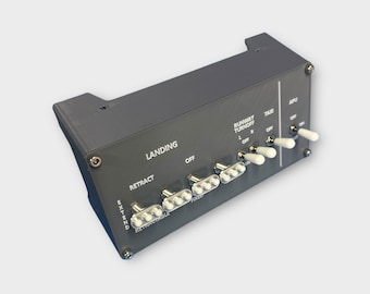Boeing 737 Landing Lights / APU & Taxi Lights Combo Module - Flight Simulator - Home Cockpit Panels