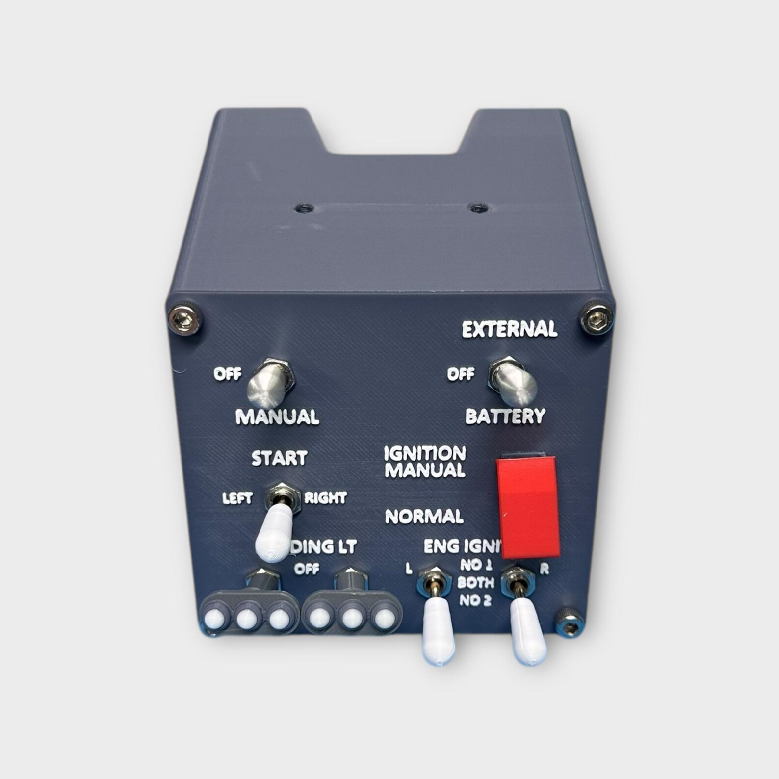 DHC-6 Twin Otter Overhead Starter / Ignition / External Lights Module ...