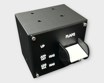 Módulo de flaps Diamond DA40 - Simulador de vuelo - Paneles de cabina