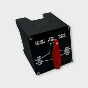GA Single Engine 3-Position Fuel Control Panel - Flight Simulator - Home Cockpit Panels
