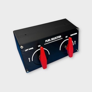 GA Twin Engine 2-Position Fuel Control Panel - Flight Simulator - Home Cockpit Panels