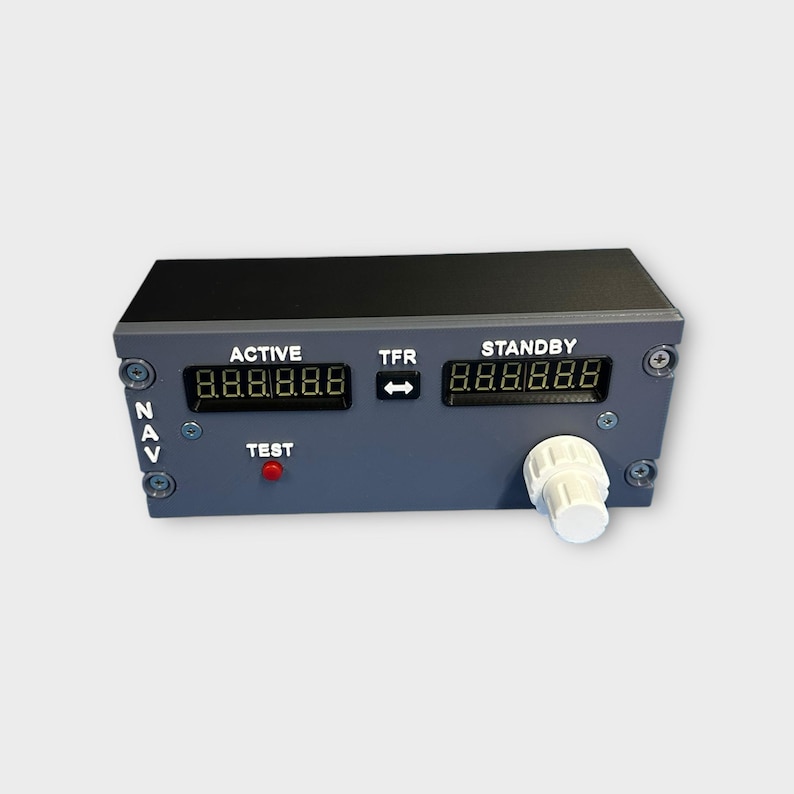 Boeing 737 Radio Navigation Panel - Flight Simulator - Home Cockpit ...