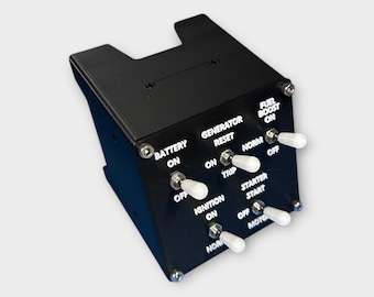 New V2! Cessna Caravan Multi Panel Module - Flight Simulator - Home Cockpit Panels