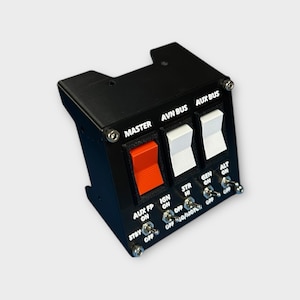 Moduł panelu przełączników Daher Kodiak 100 - symulator lotu - panele kokpitu domowego