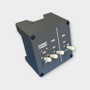 Module d&#39;éclairage APU et taxi pour Boeing 737 - Simulateur de vol - Panneaux de cockpit résidentiels