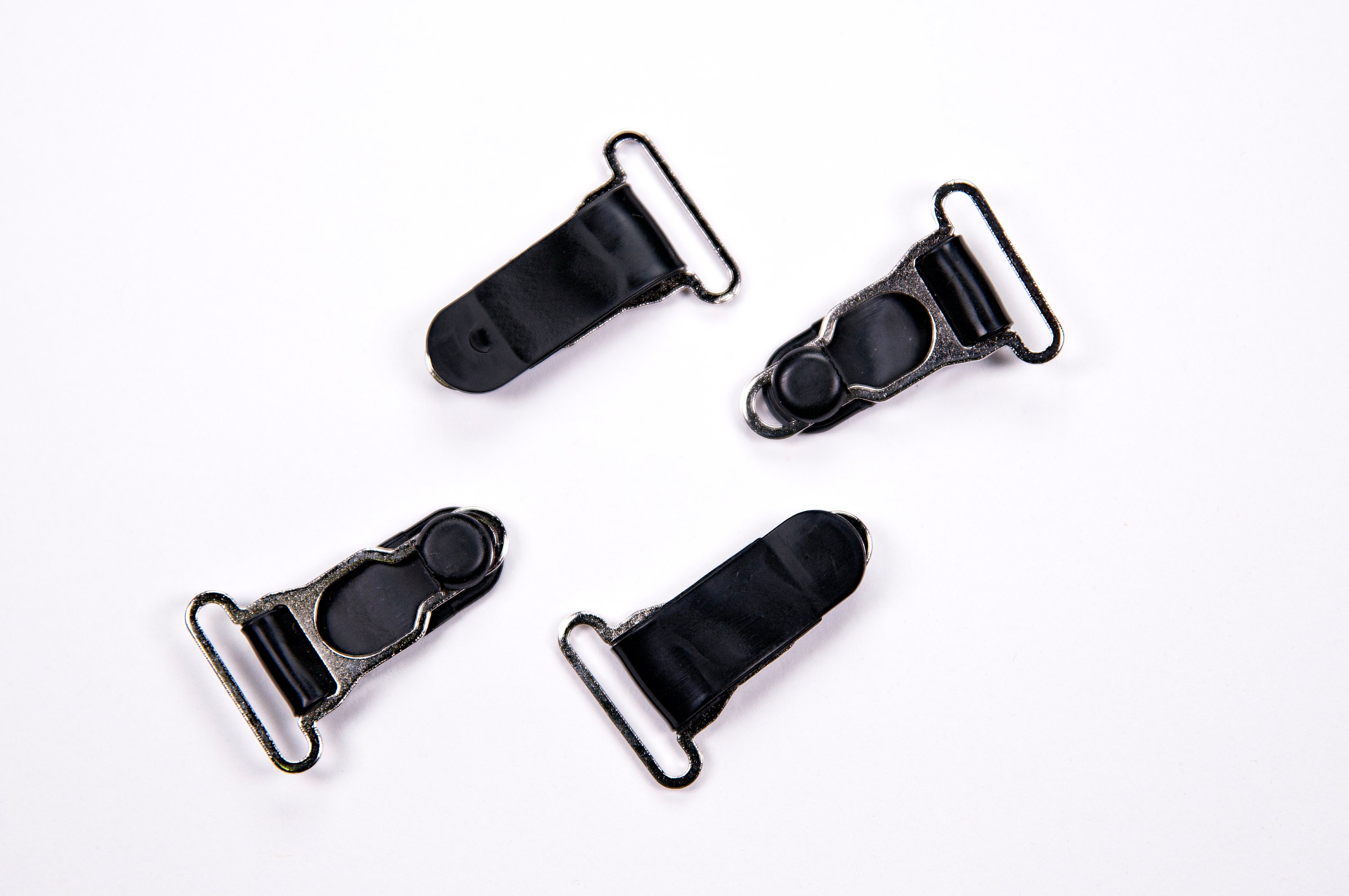 Nylon Coated Metal Stockings Garter Belt Clips Buckles Suspender Clips  Replacement Belt - China Garter Clip and Suspender Clips price