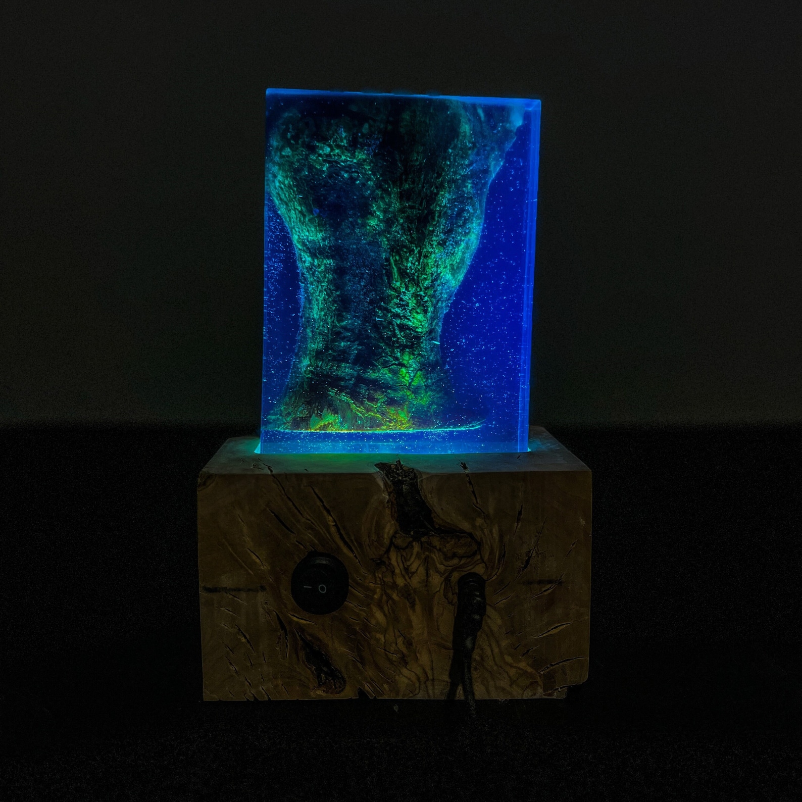 Personalized Epoxy Night Light Custom Night Light Resin Etsy