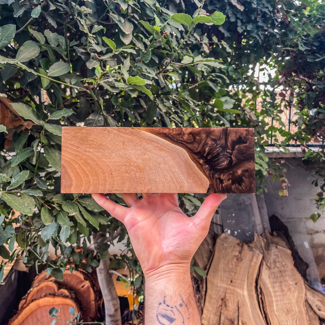 Wood Knife Rack for Wall, Wood Knife Block, Modern