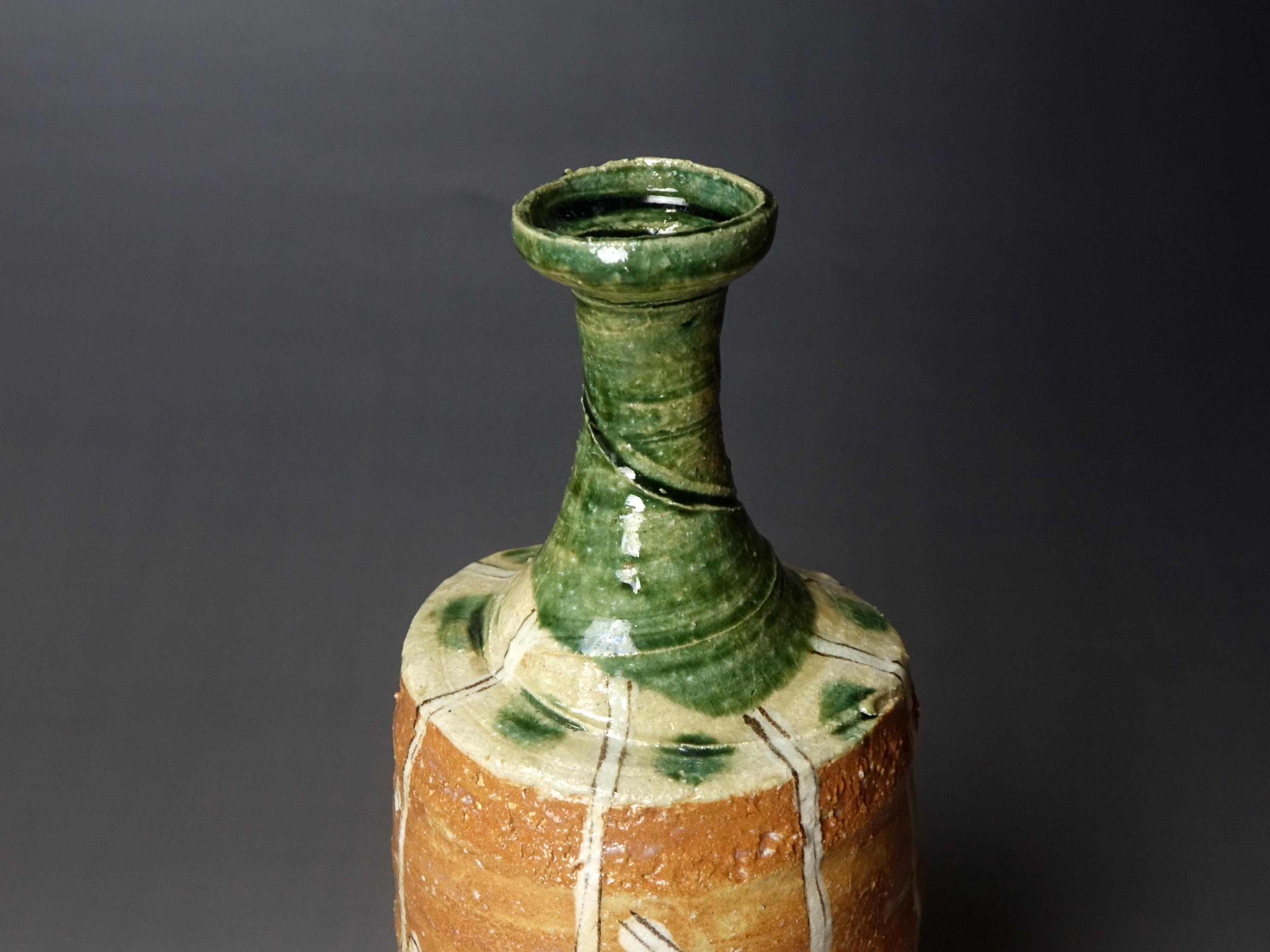 鳴海織部徳利 鈴木五郎（1941年生）作 - Etsy 日本