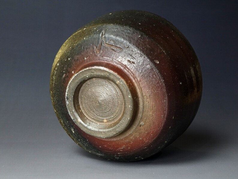 Bizen Chawan by Yamamoto Izuru b. 1944 for Japanese Tea Ceremony image 8