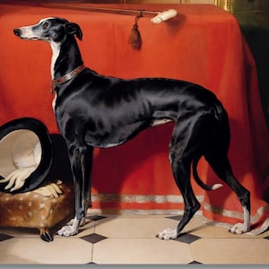 Sir Edwin Henry Landseer Wand Kunst Druck | Sir Edwin Henry Landseer Poster | Sir Edwin Henry Landseer ''Eos''| Sir Edwin Henry Landseer Kunst