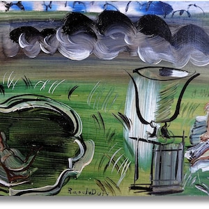 Raoul Dufy:Les Vapeurs Aphrodisiaques Canvas Wall Art,Raoul Dufy Painting,Raoul DufyPrint,Raoul Dufy Poster,Raoul Dufy wall art, Dufy Art