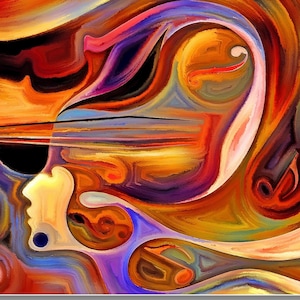 Abstract art canvas,Modern abstract painting,Contemporary art decor,Colorful abstract canvas print,Vibrant abstract wall art,ready to hang