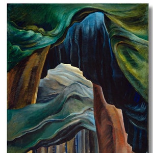 Wald in British Columbia von Emily Carr Leinwand Kunst, Emily Carr Kunst, Emily Carr Druck, Emily Carr Poster, Emily Carr Malerei, Emily Carr