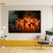 Fire Dance 1889 by Joseph Tomanek Nymphs Dancing Canvas Print