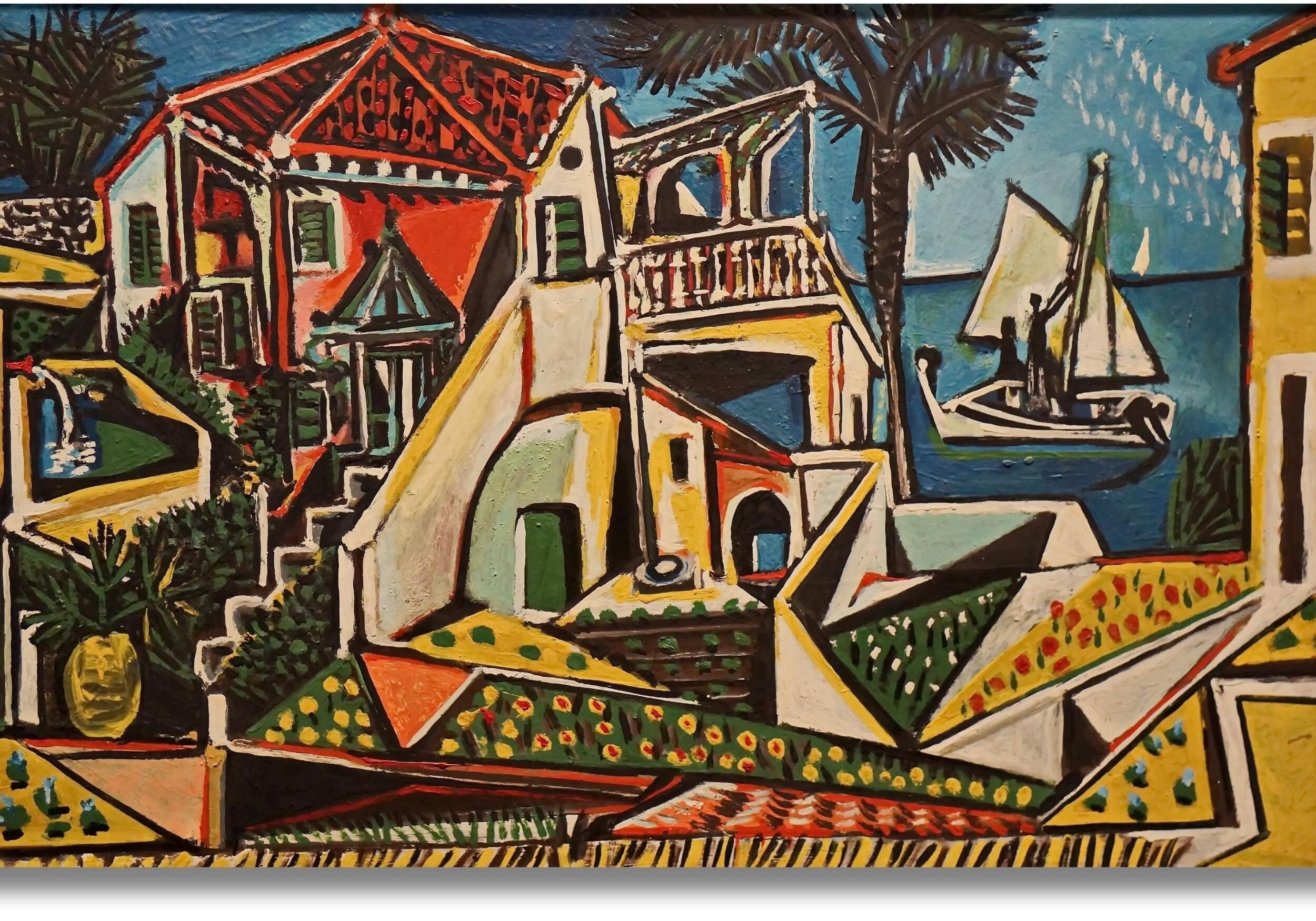 Picasso Mediterranean Landscape canvas print,Picasso artwork print,Print Design,Poster Print For Home,Office Decoration,Poster Or Canvas