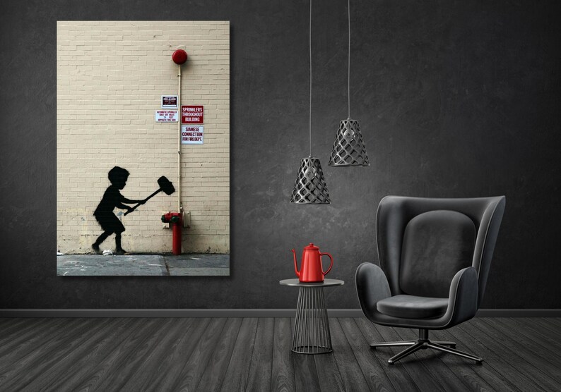 Banksy Style 'Child On Board' Safety Warning Sticker Decal - Baby/Kids, Star Wars Themed