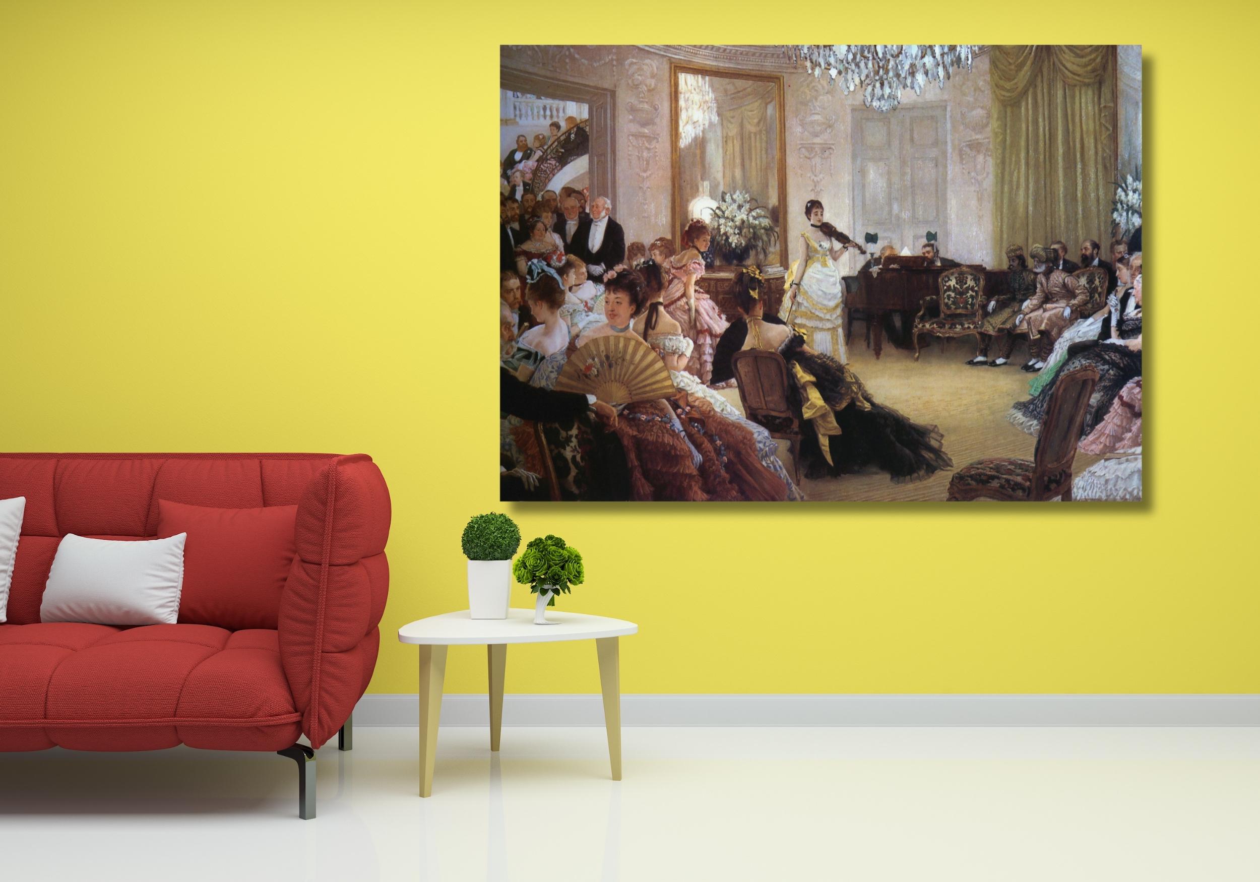 James Tissot Hush Canvas Print,james Tissot Print,james
