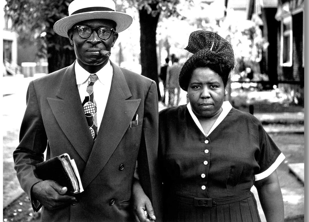 Gordon Parks Vintage Black Couple Portrait, Civil Rights Era ...