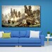 The Battle Of Trafalgar Canvas Wall Art – William Clarkson Stanfield, Giclee Print, Stretched & Framed
