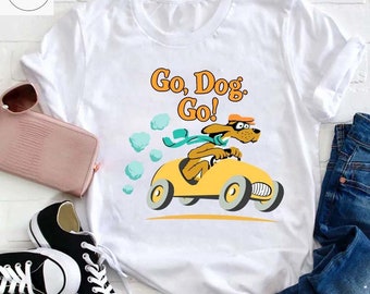 Maglietta vintage &quot;Go Dog Go Teacher&quot;, maglietta per insegnanti, maglietta per amanti degli insegnanti, maglietta &quot;Insegnante, regalo per insegnanti&quot;, maglietta per insegnanti d&#39;asilo