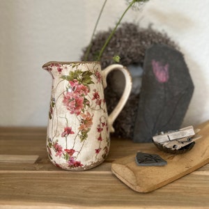Ceramic Jug Pitcher Ceramic Vintage Vase
