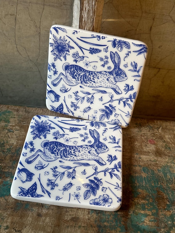 Ceramic tile coasters