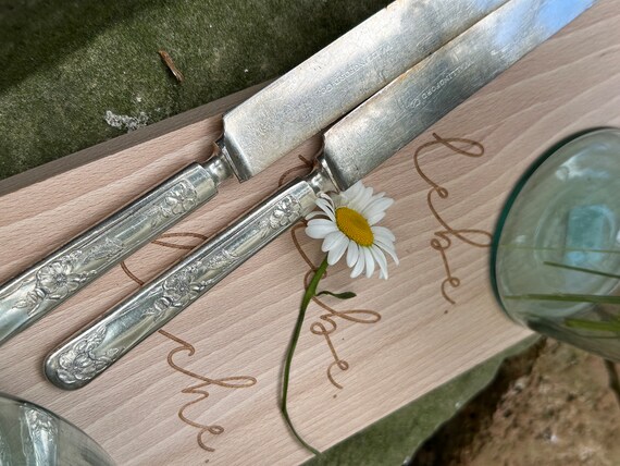 old antique cutlery knife vintage decoration