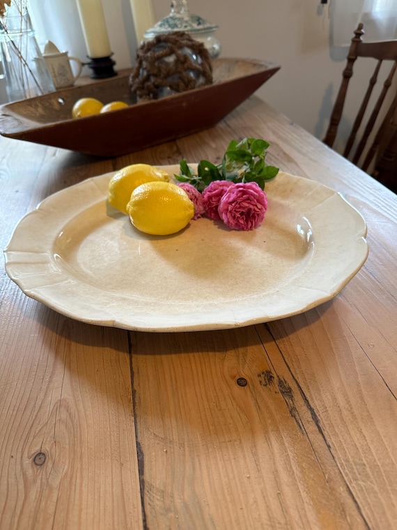 Old antique plate plate serving plate bowl ceramic Gustavsberg Swedish vintage