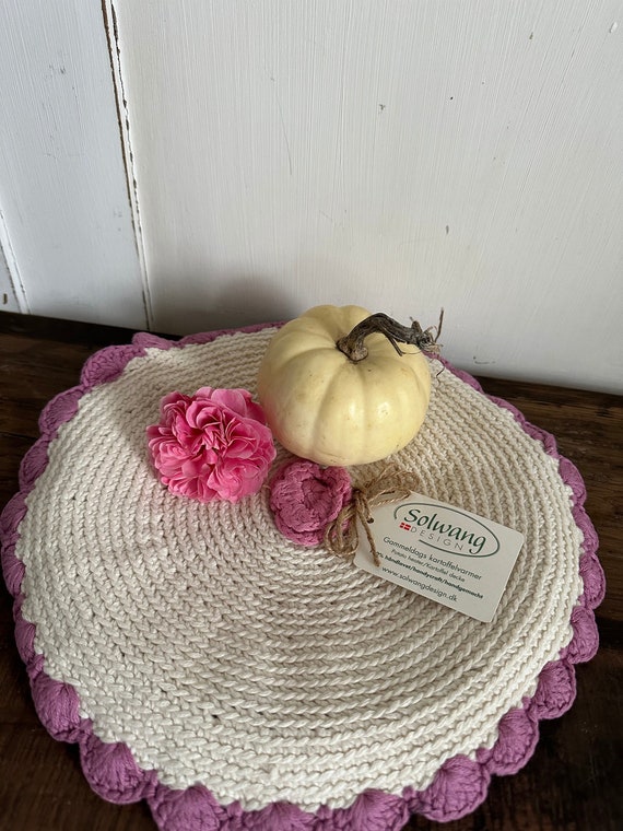 Pot holder, saucer, handmade, home textile, potato warmer