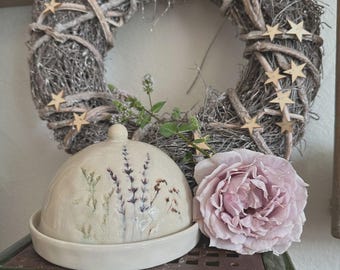 Butter dish butter box butter bell ceramic