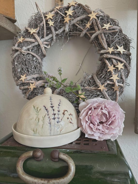 Butter dish butter box butter bell ceramic