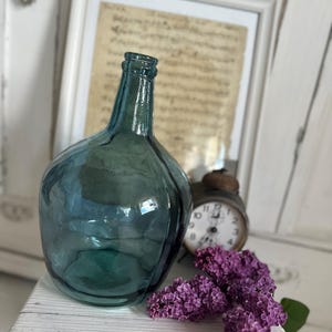 Glass bottle decorative bottle vase recycled fermentation bottle 4L